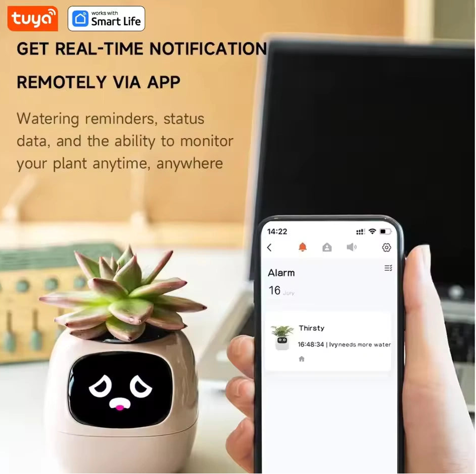 MojiPlant Ivy - Smart AI Pot