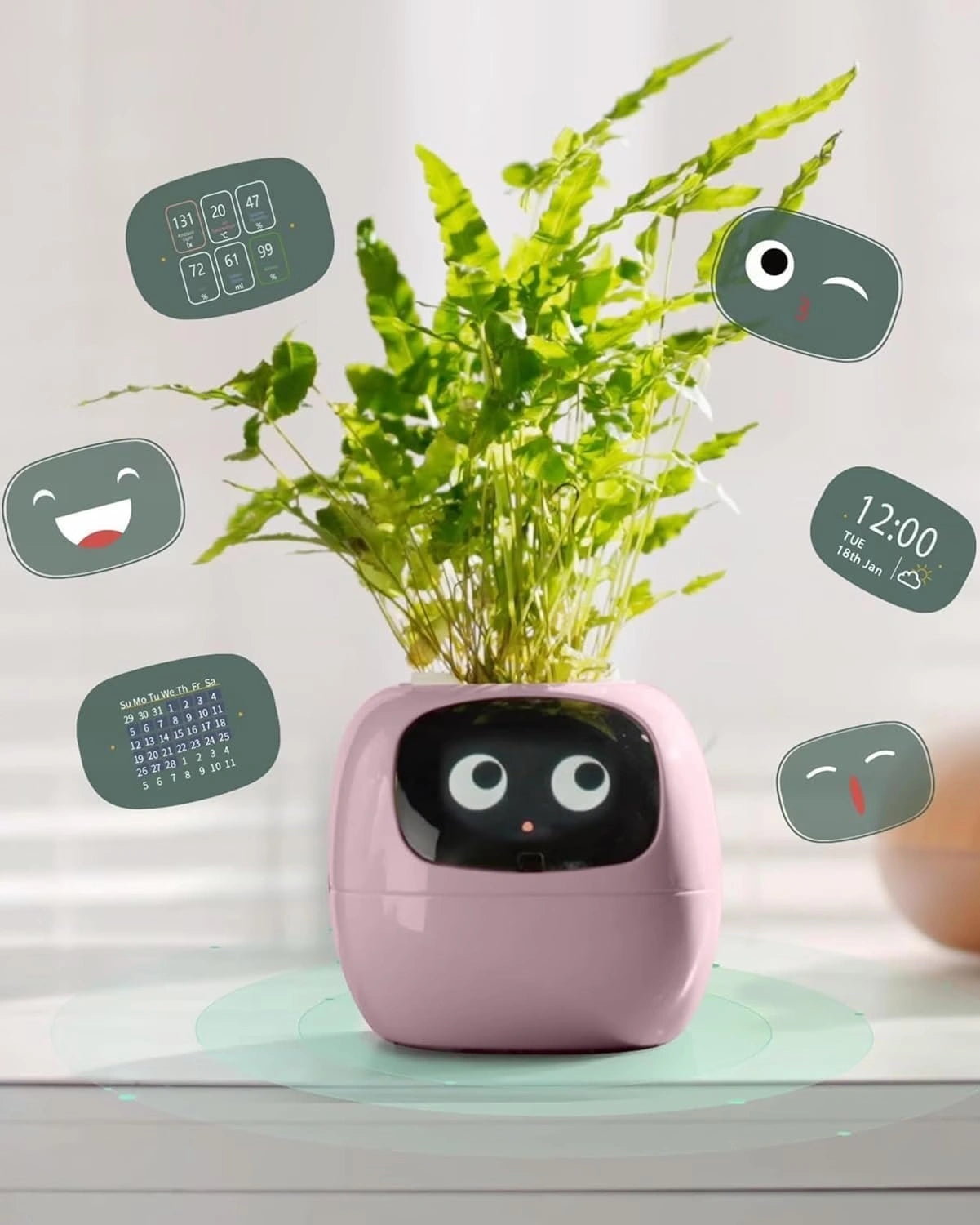 MojiPlant Ivy - Smart AI Pot